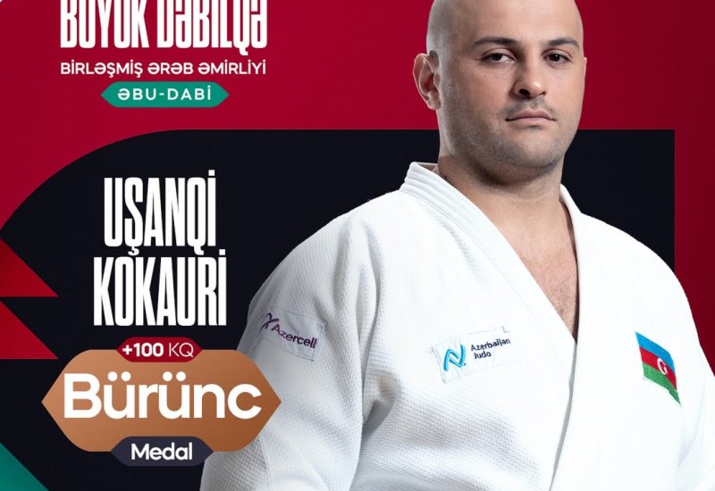 Azerbaijani judoka wins bronze at Abu Dhabi Grand Slam