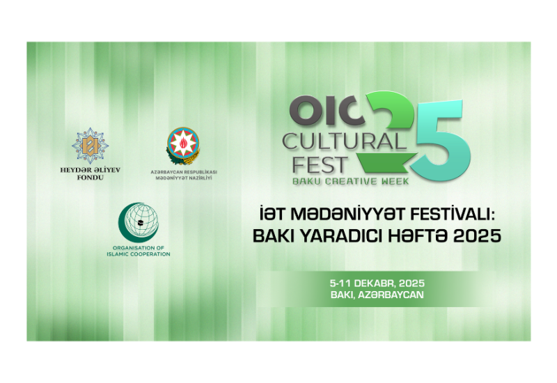 Heydar Aliyev Foundation becomes partner of 'OIC Cultural Festival: Baku Creative Week 2025'