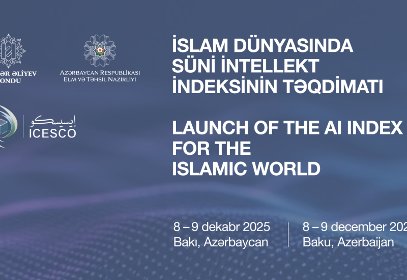 Azerbaijan's Baku to host int'l conference on "Launch of AI Index for Islamic World"