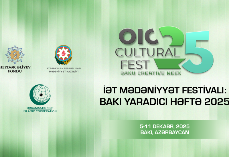 Heydar Aliyev Foundation becomes partner of OIC Cultural Festival: Baku Creative Week