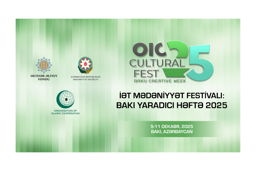 Heydar Aliyev Foundation becomes partner of OIC Cultural Festival: Baku Creative Week