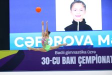 Azerbaijan's Baku bids farewell to 30th Rhythmic Gymnastics Championship (PHOTO)