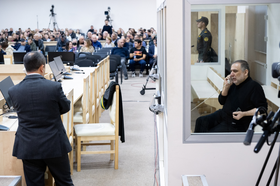 Azerbaijan's Baku court continues hearing on Ruben Vardanyan’s criminal case (PHOTO)