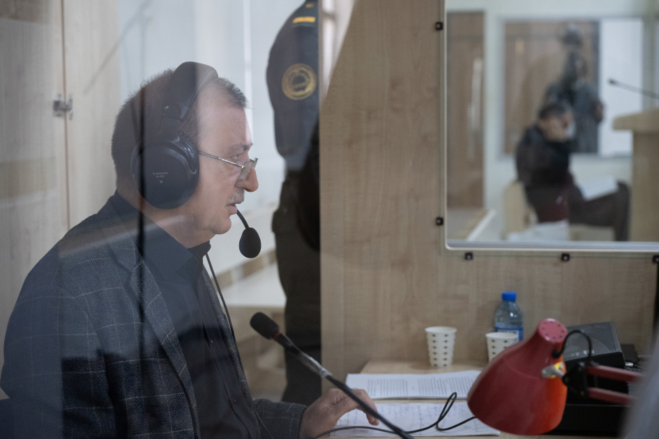 Azerbaijan's Baku court continues hearing on Ruben Vardanyan’s criminal case (PHOTO)