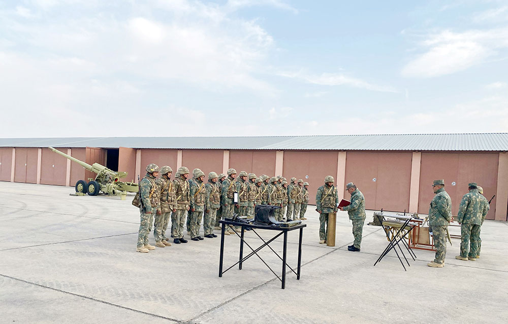 Azerbaijan’s MoD applauds inspection success of Combined Arms Army units (PHOTO)