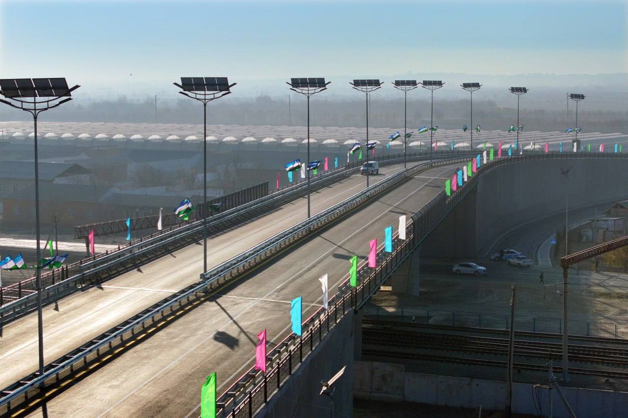 Uzbekistan improves its Jizzakh transport network with new road facilities