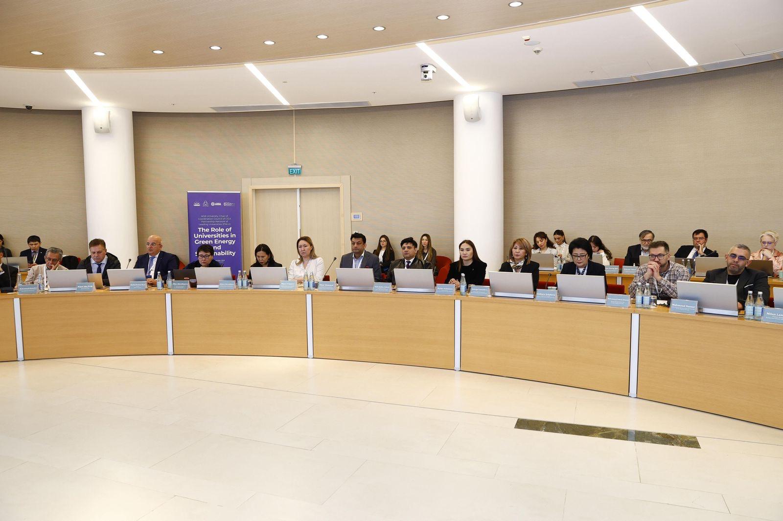 ADA University conference on “The Role of Universities in Green Energy and Sustainability” discusses restoration work in Karabakh (PHOTO)