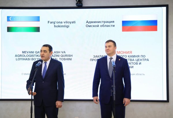 Uzbekistan, Russia kick off construction of new agro-logistics hub