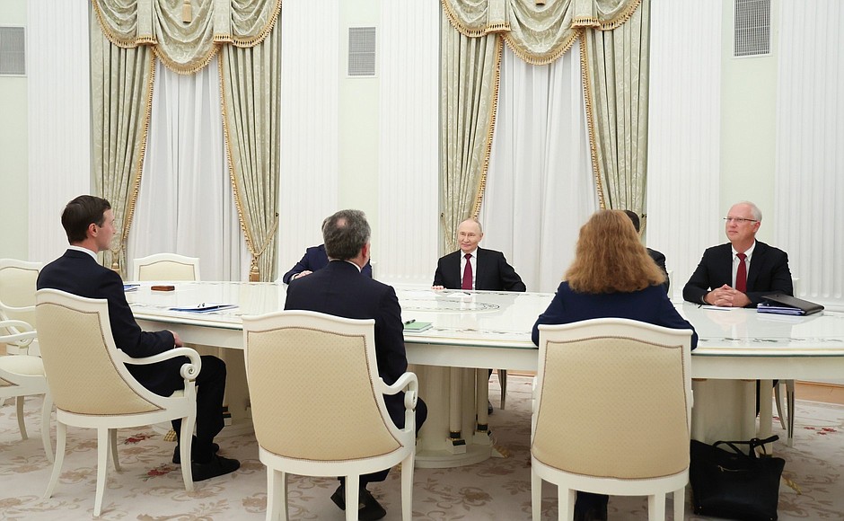 Putin holds meeting with US Special Envoy Steven Witkoff (PHOTO)