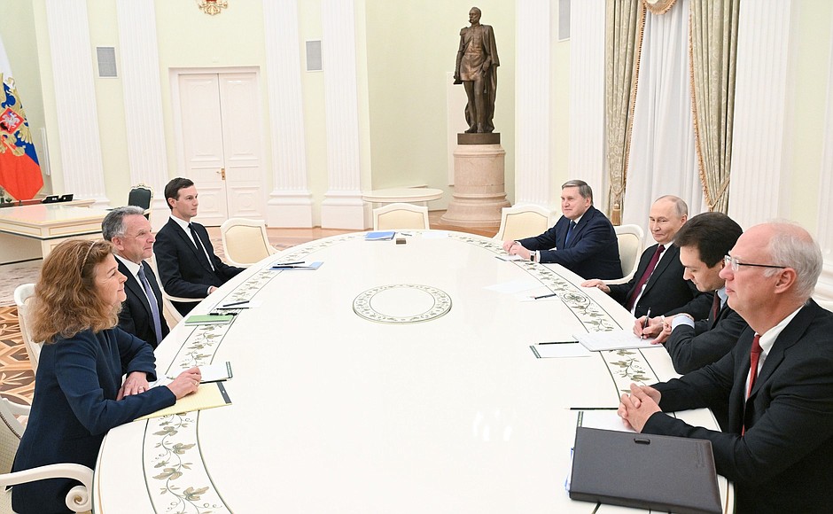 Putin holds meeting with US Special Envoy Steven Witkoff (PHOTO)