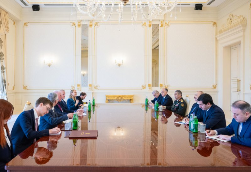 President Ilham Aliyev receives Minister of State for Defense of United Kingdom (PHOTO)