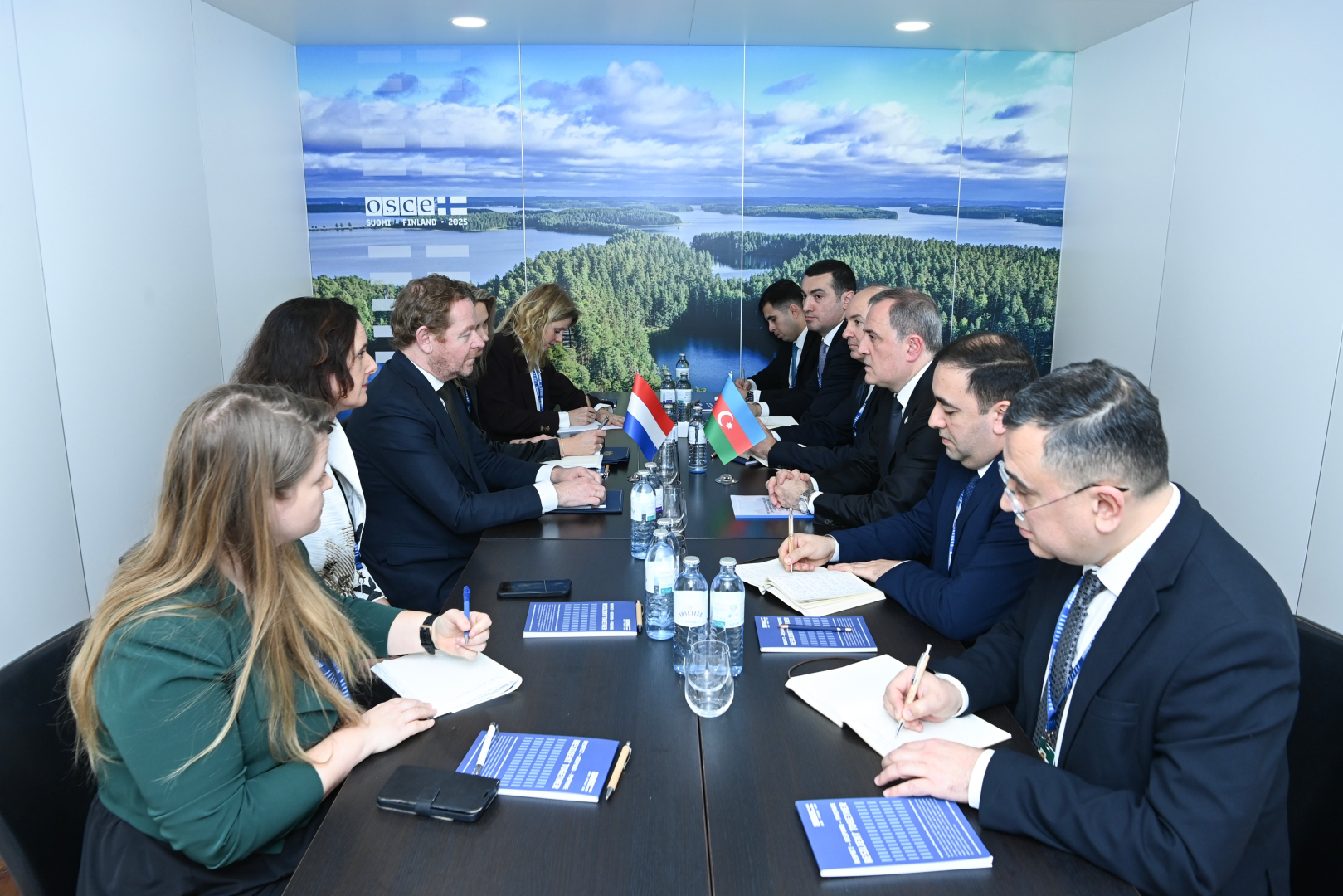 Azerbaijan and Netherlands chart path to bilateral connections (PHOTO)