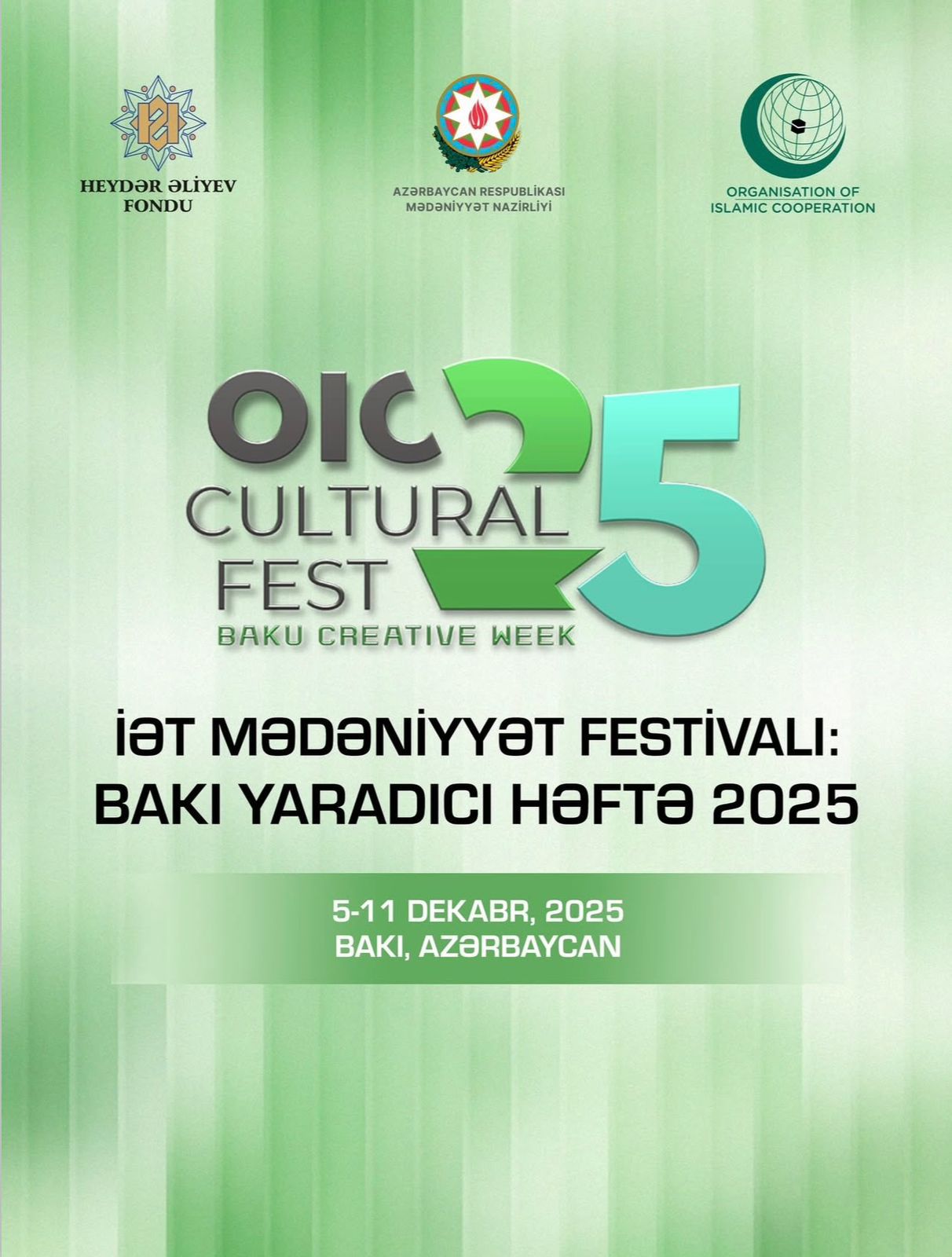OIC Culture Festival set to draw global crowd to Azerbaijan's Baku