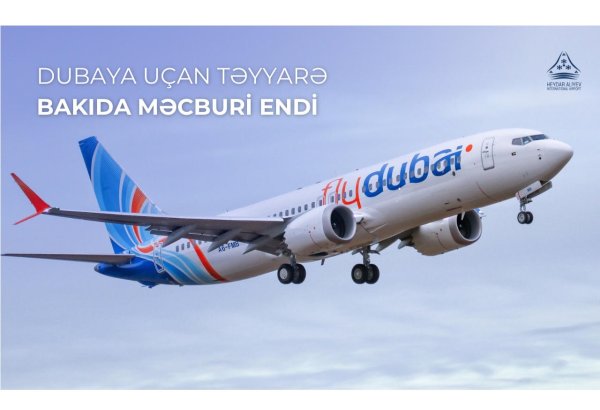 FlyDubai aircraft makes emergency landing in Baku