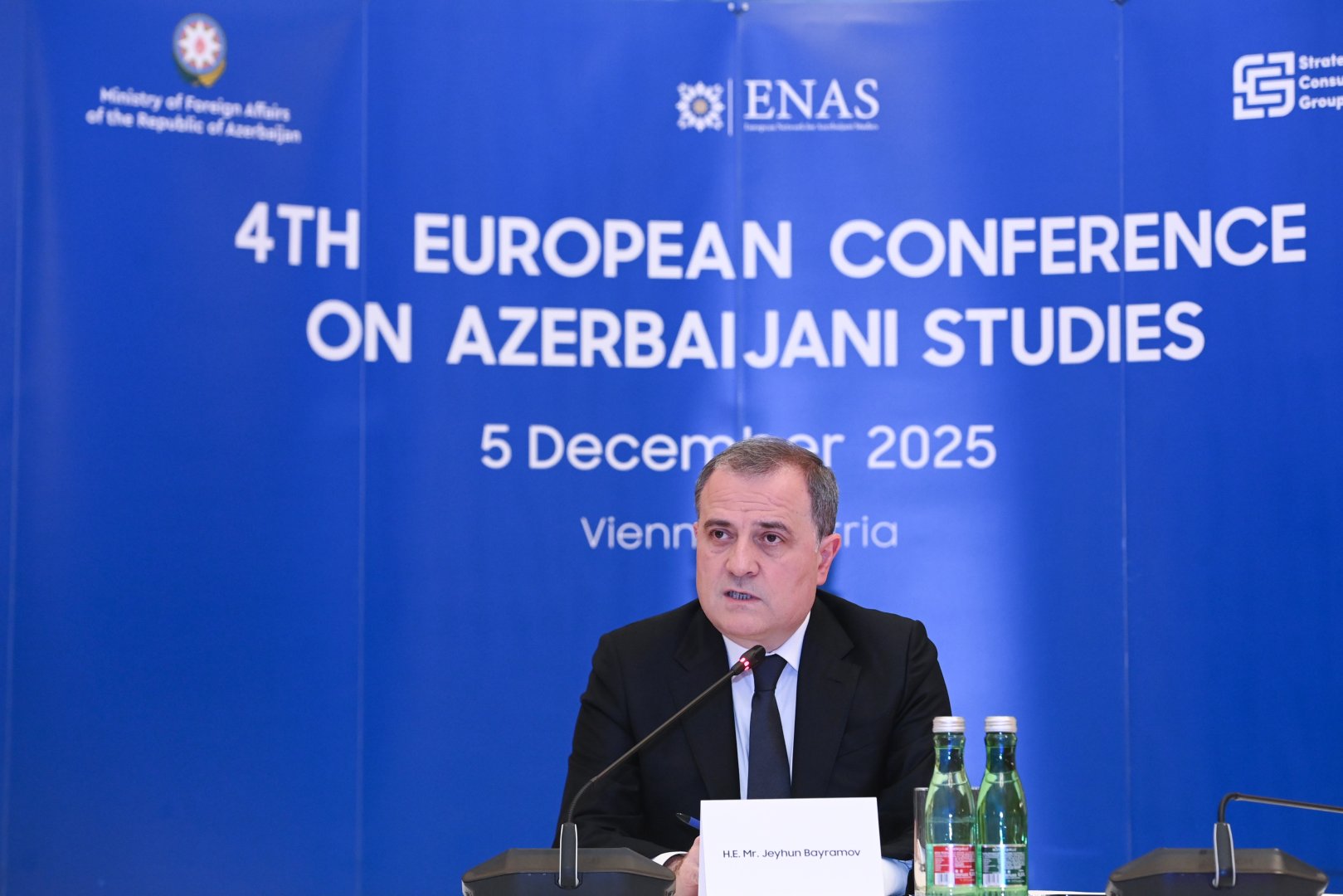 Azerbaijani FM addresses 4th European Conference on Azerbaijan Studies in Austria (PHOTO)
