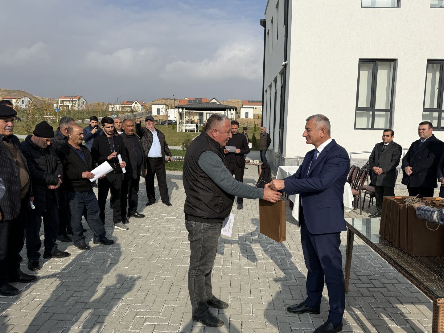 Next wave of former Azerbaijani IDPs receives keys to homes in Jabrayil's Horovlu (PHOTO)
