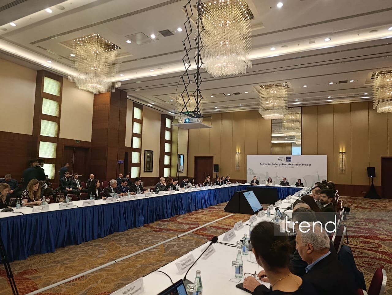 Baku hosts Azerbaijan Railways-ADB joint decarbonization project presentation (PHOTO)