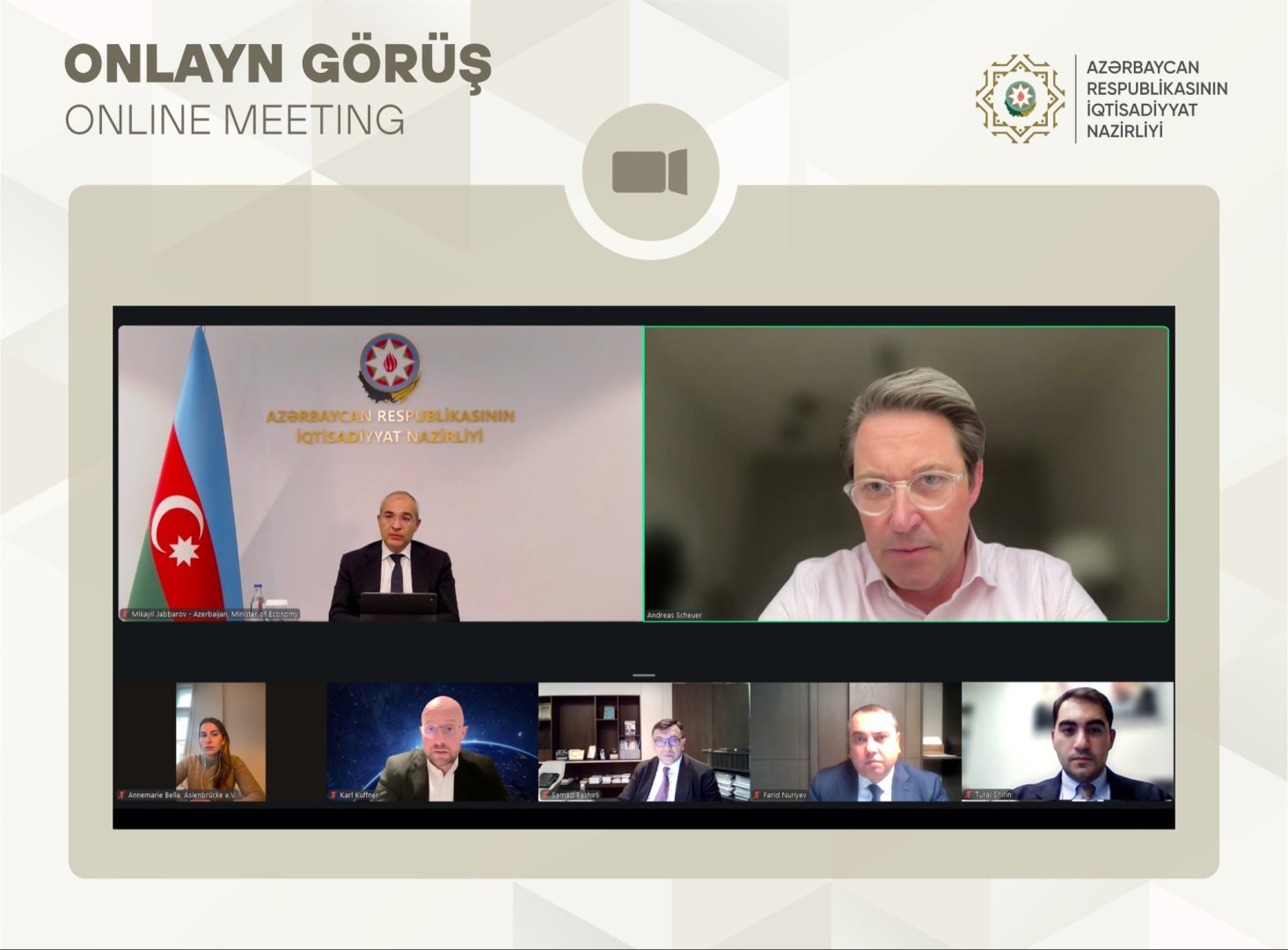 Azerbaijan weighing economic cooperation prospects with German Asienbrücke Association