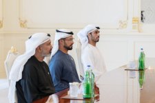 President Ilham Aliyev receives heads of several UAE companies (PHOTO)