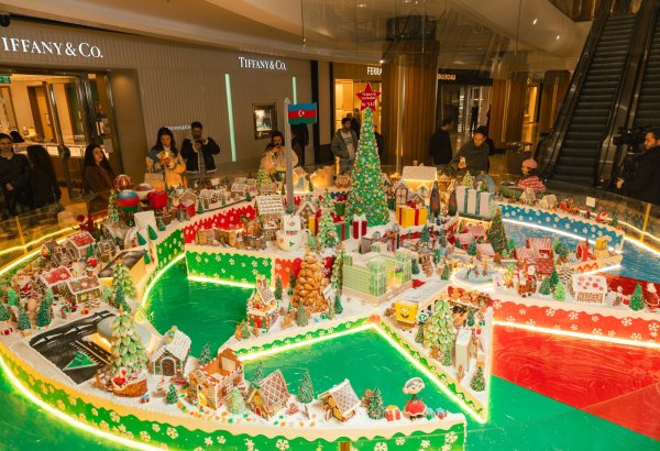 Winter in Azerbaijan – Gingerbread City Exhibition by NARGIS Magazine (PHOTO)