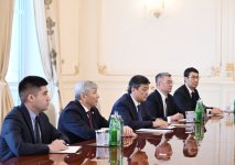 President Ilham Aliyev receives delegation from Kyrgyzstan (PHOTO/VIDEO)