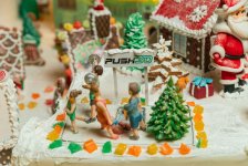 Winter in Azerbaijan – Gingerbread City Exhibition by NARGIS Magazine (PHOTO)