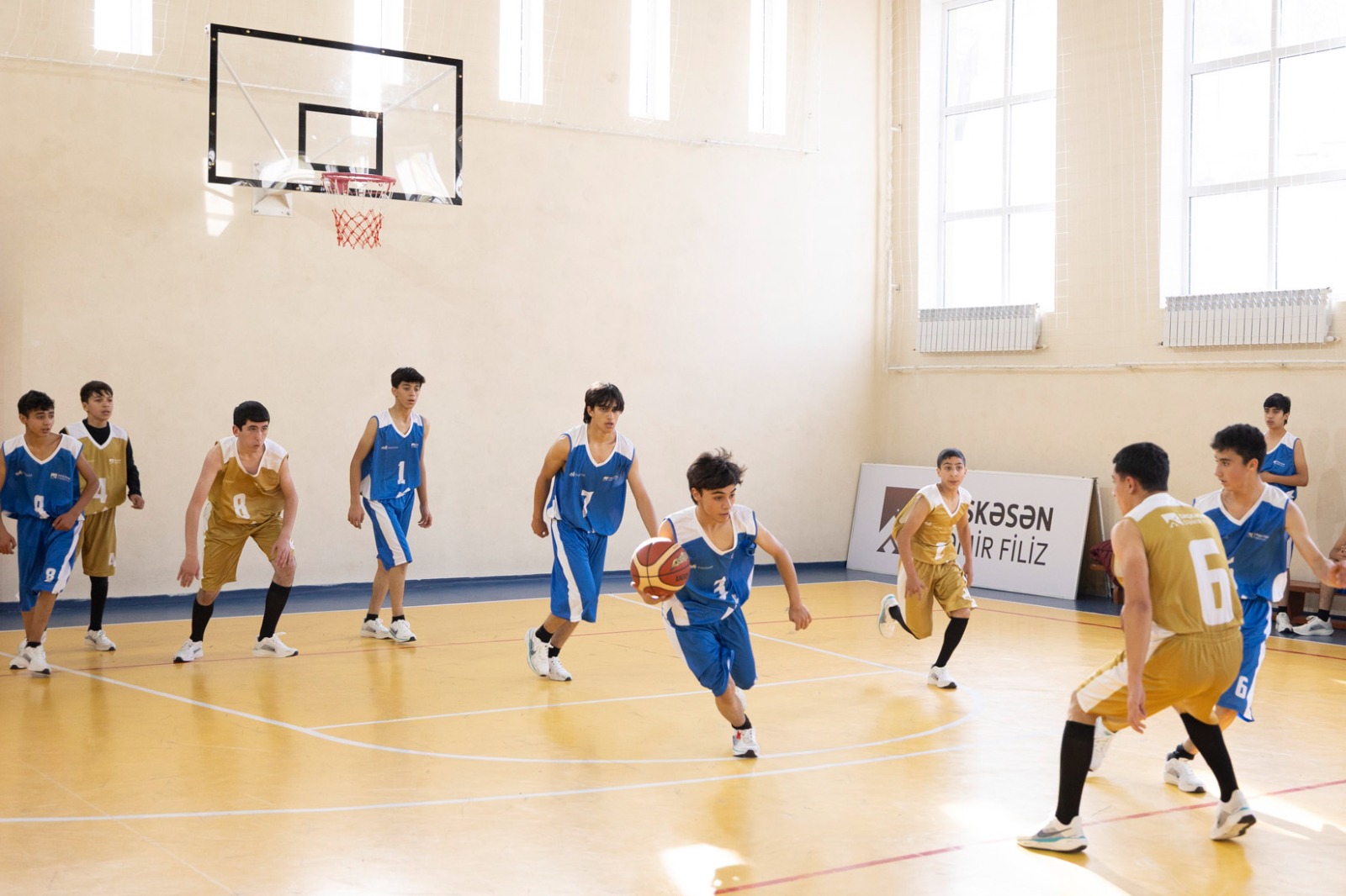 Basketball tournament held among schoolchildren in Dashkesan (FOTO)