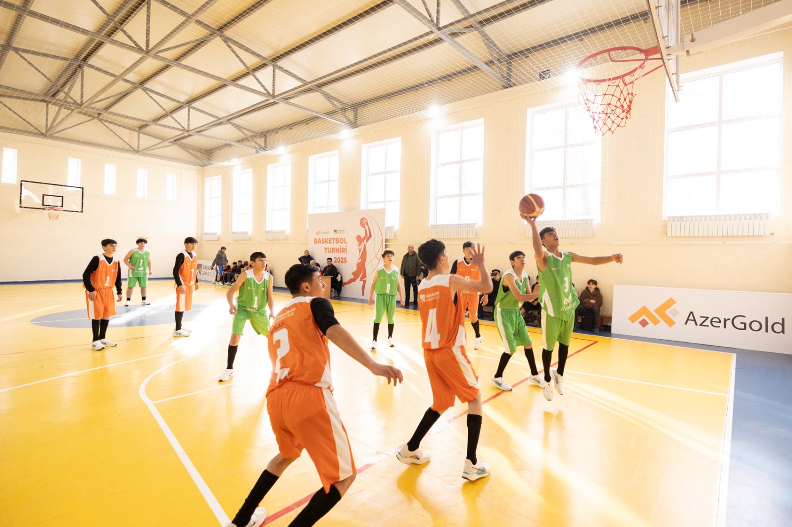 Basketball tournament held among schoolchildren in Dashkesan (FOTO)