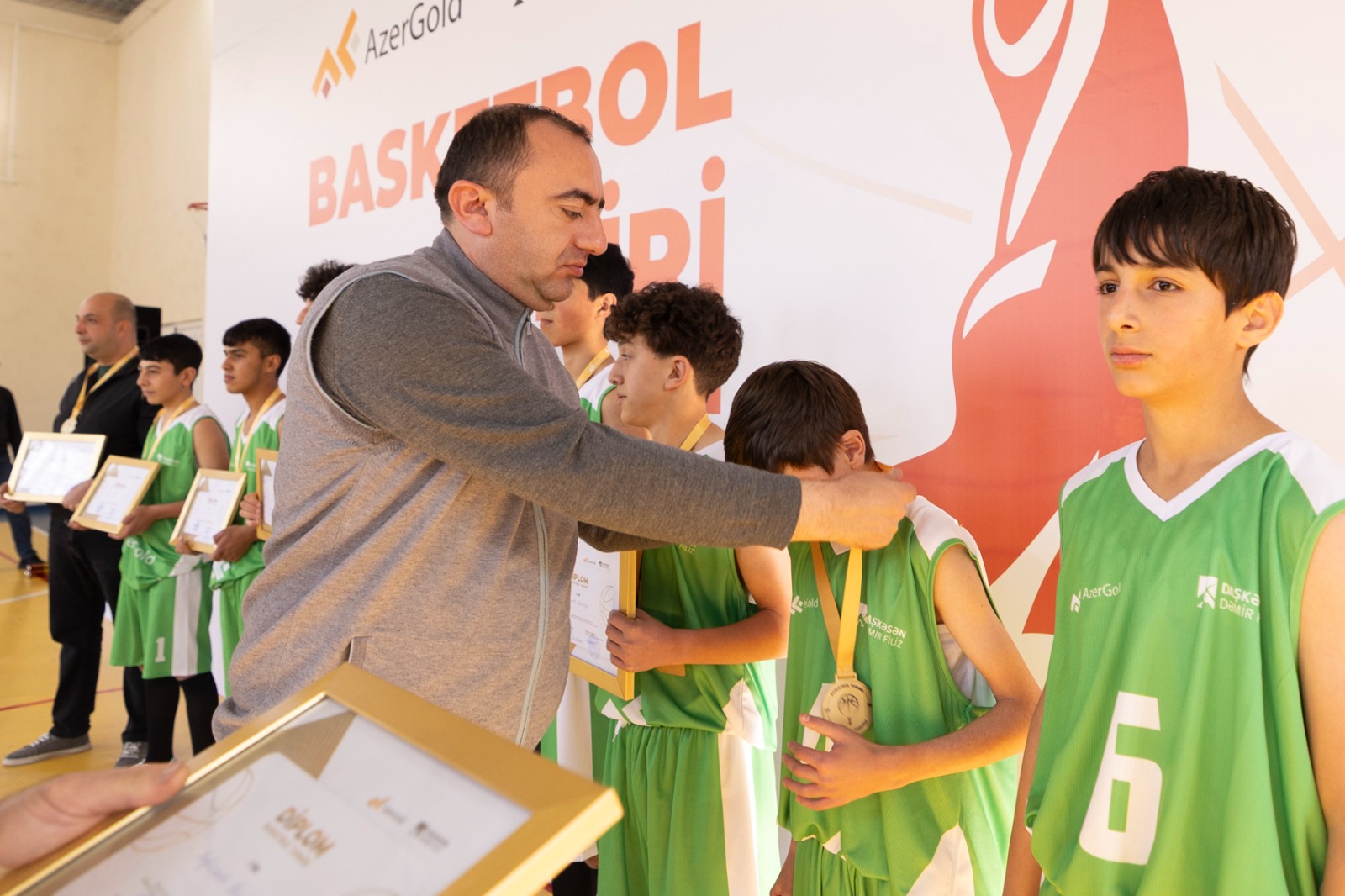 Basketball tournament held among schoolchildren in Dashkesan (FOTO)