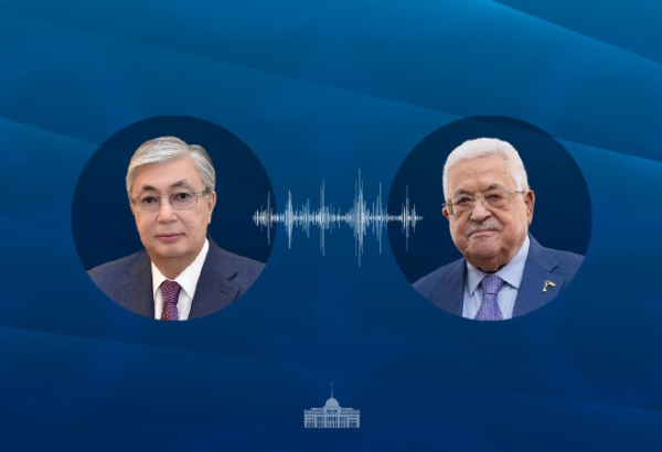 Kazakhstan’s Tokayev invites Palestinian president to visit Astana