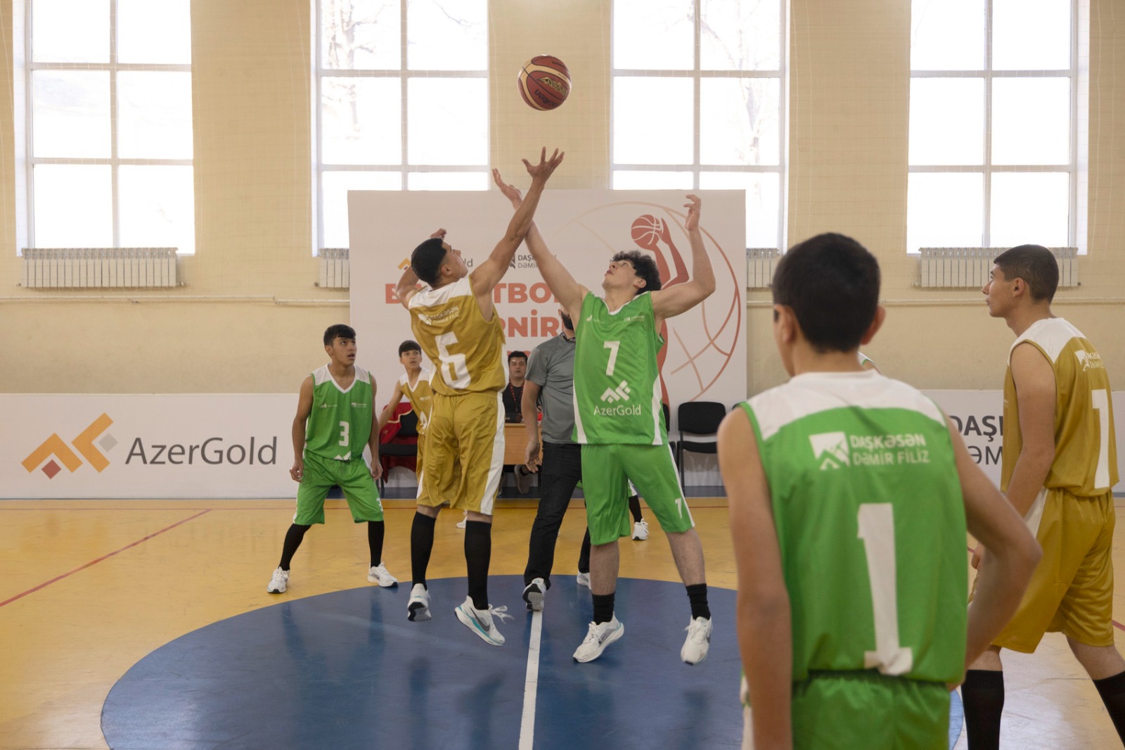 Basketball tournament held among schoolchildren in Dashkesan (FOTO)