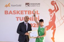 Basketball tournament held among schoolchildren in Dashkesan (FOTO)