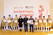 Basketball tournament held among schoolchildren in Dashkesan (FOTO)