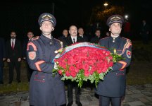 President Ilham Aliyev, President Peter Pellegrini visit Gate of Freedom Memorial in Bratislava (PHOTO)