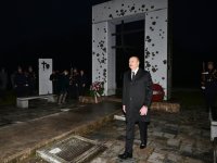 President Ilham Aliyev, President Peter Pellegrini visit Gate of Freedom Memorial in Bratislava (PHOTO)