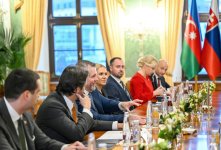President Ilham Aliyev hold expanded meeting with President of Slovakia in Bratislava (PHOTO)