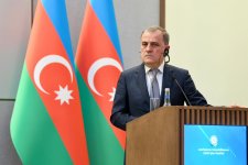 Azerbaijan and Iran’s foreign ministers hold joint press conference (PHOTO)