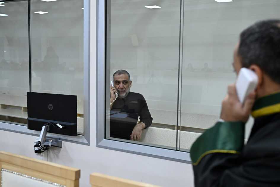 Azerbaijani court reviews victim statements in Ruben Vardanyan proceedings (PHOTO)