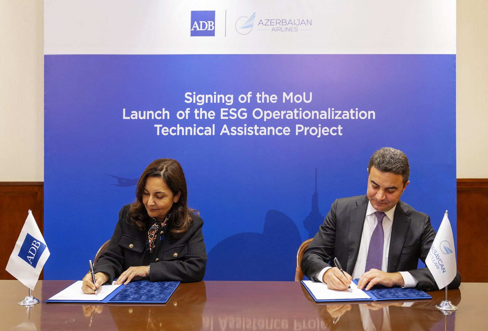 AZAL launches technical assistance project on sustainable aviation with support from ADB