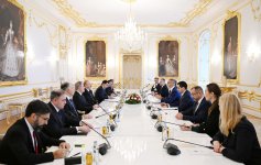 President Ilham Aliyev holds one-on-one and expanded meetings with Speaker of National Council of Slovakia (PHOTO)