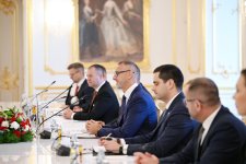 President Ilham Aliyev holds one-on-one and expanded meetings with Speaker of National Council of Slovakia (PHOTO)
