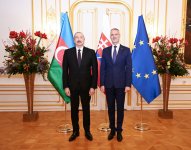 President Ilham Aliyev holds one-on-one and expanded meetings with Speaker of National Council of Slovakia (PHOTO)