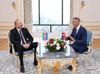 President Ilham Aliyev holds one-on-one and expanded meetings with Speaker of National Council of Slovakia (PHOTO)