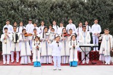 VP of Heydar Aliyev Foundation Leyla Aliyeva attends opening of Awaza branch of Charitable Foundation for Assistance to Children in Need of Guardianship in Turkmenistan (PHOTO)