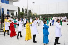 VP of Heydar Aliyev Foundation Leyla Aliyeva attends opening of Awaza branch of Charitable Foundation for Assistance to Children in Need of Guardianship in Turkmenistan (PHOTO)