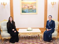 VP of Heydar Aliyev Foundation Leyla Aliyeva attends opening of Awaza branch of Charitable Foundation for Assistance to Children in Need of Guardianship in Turkmenistan (PHOTO)