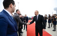 President Ilham Aliyev concludes official visit to Slovakia (PHOTO)