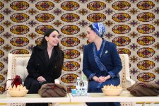 Vice-President of Heydar Aliyev Foundation Leyla Aliyeva visits exhibition of Turkmen national cuisine (PHOTO)