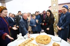 Vice-President of Heydar Aliyev Foundation Leyla Aliyeva visits exhibition of Turkmen national cuisine (PHOTO)