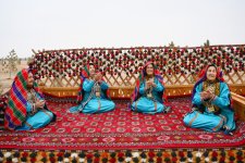 Vice-President of Heydar Aliyev Foundation Leyla Aliyeva visits exhibition of Turkmen national cuisine (PHOTO)